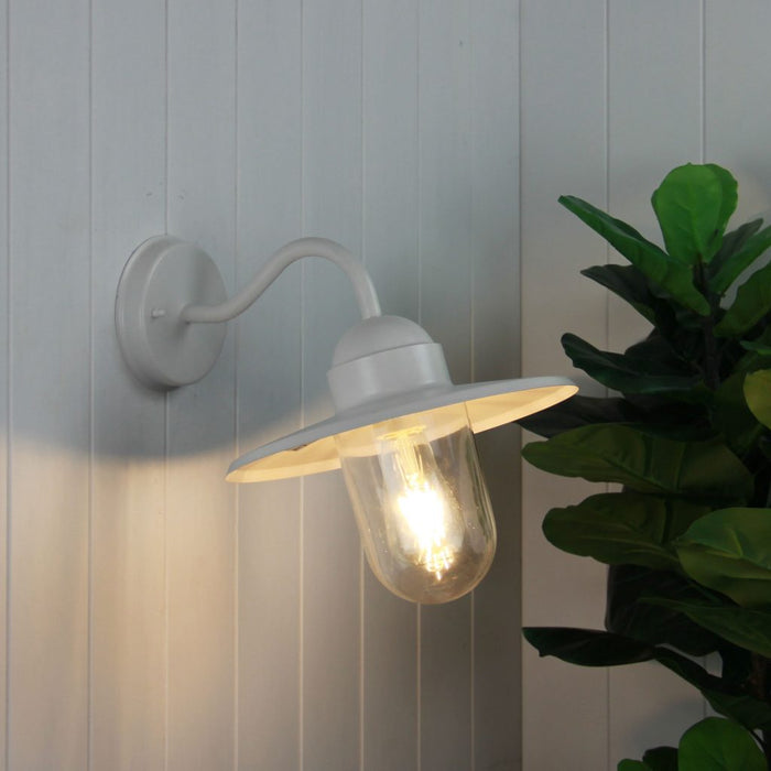 ALLEY OUTDOOR WALL LIGHT SANDY WHITE