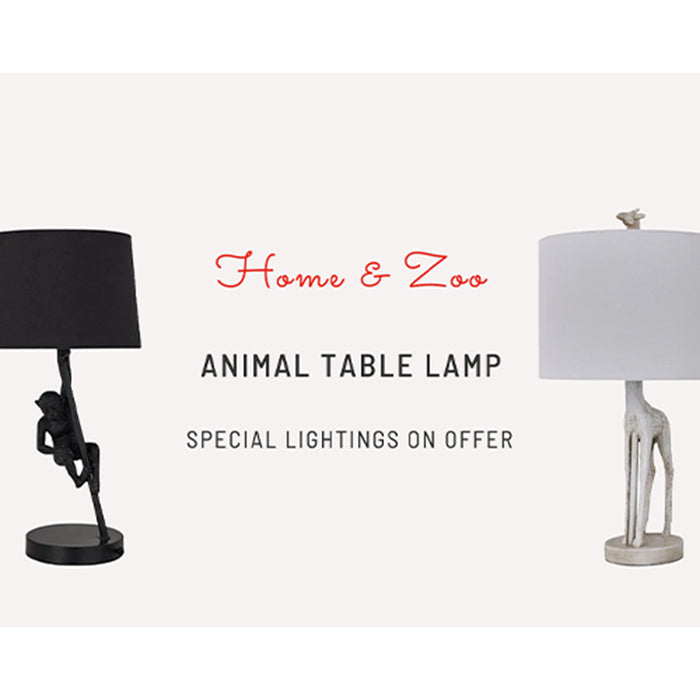 Welcome to the Zoo: The Monkey Table Lamp