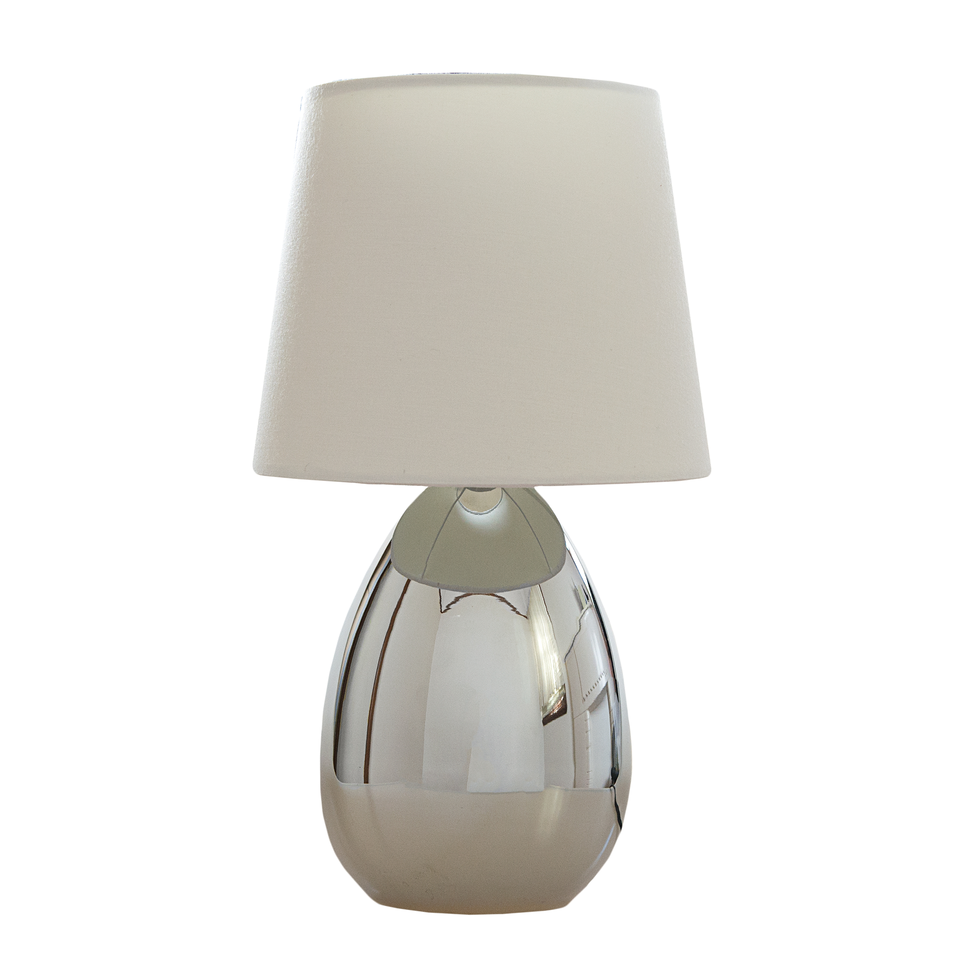 Libby Touch Table Lamp - Chrome/Copper