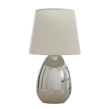 Libby Touch Table Lamp - Chrome