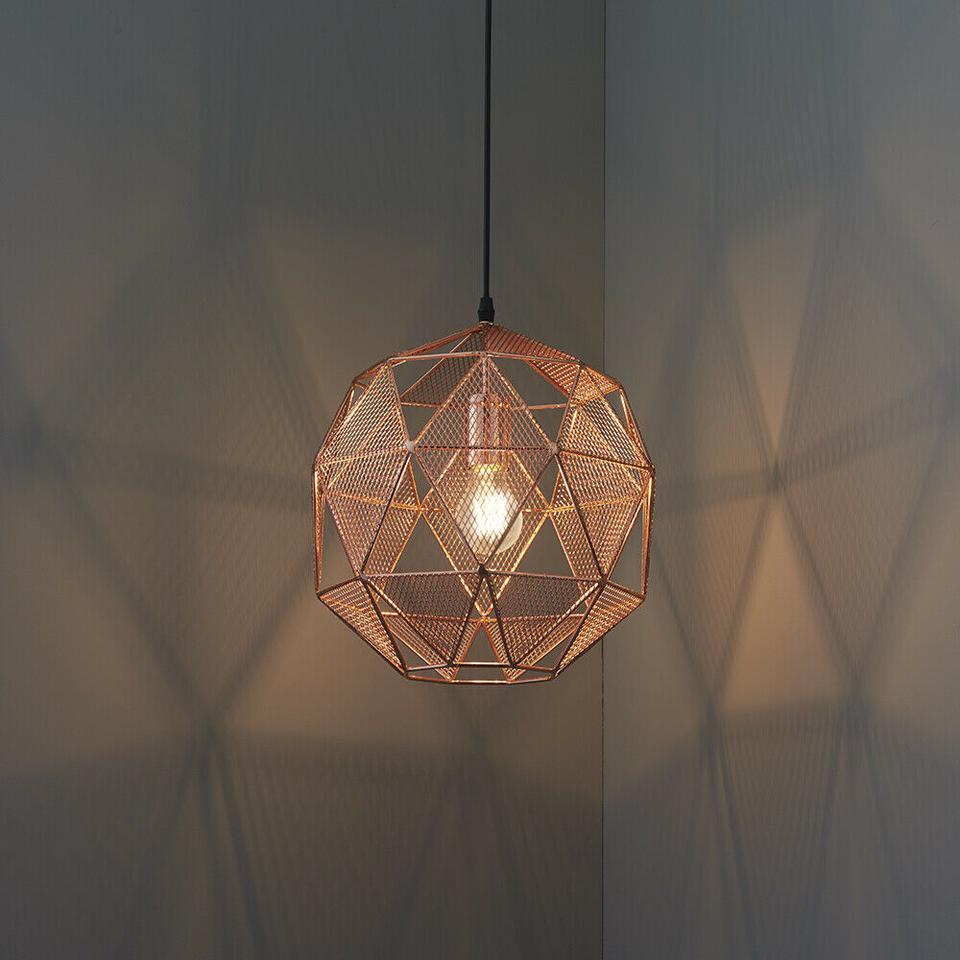 Bolu Pendant Light - Copper/Chrome
