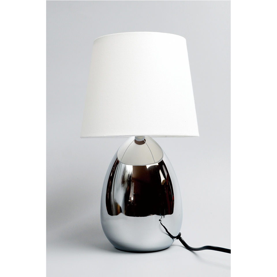 Libby Touch Table Lamp - Chrome