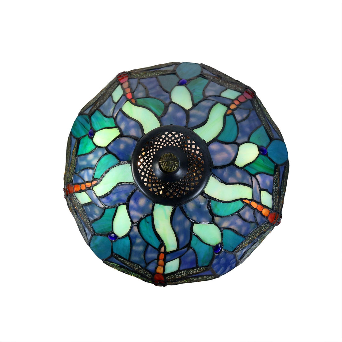 Annika Blue Dragonfly Table Lamp
