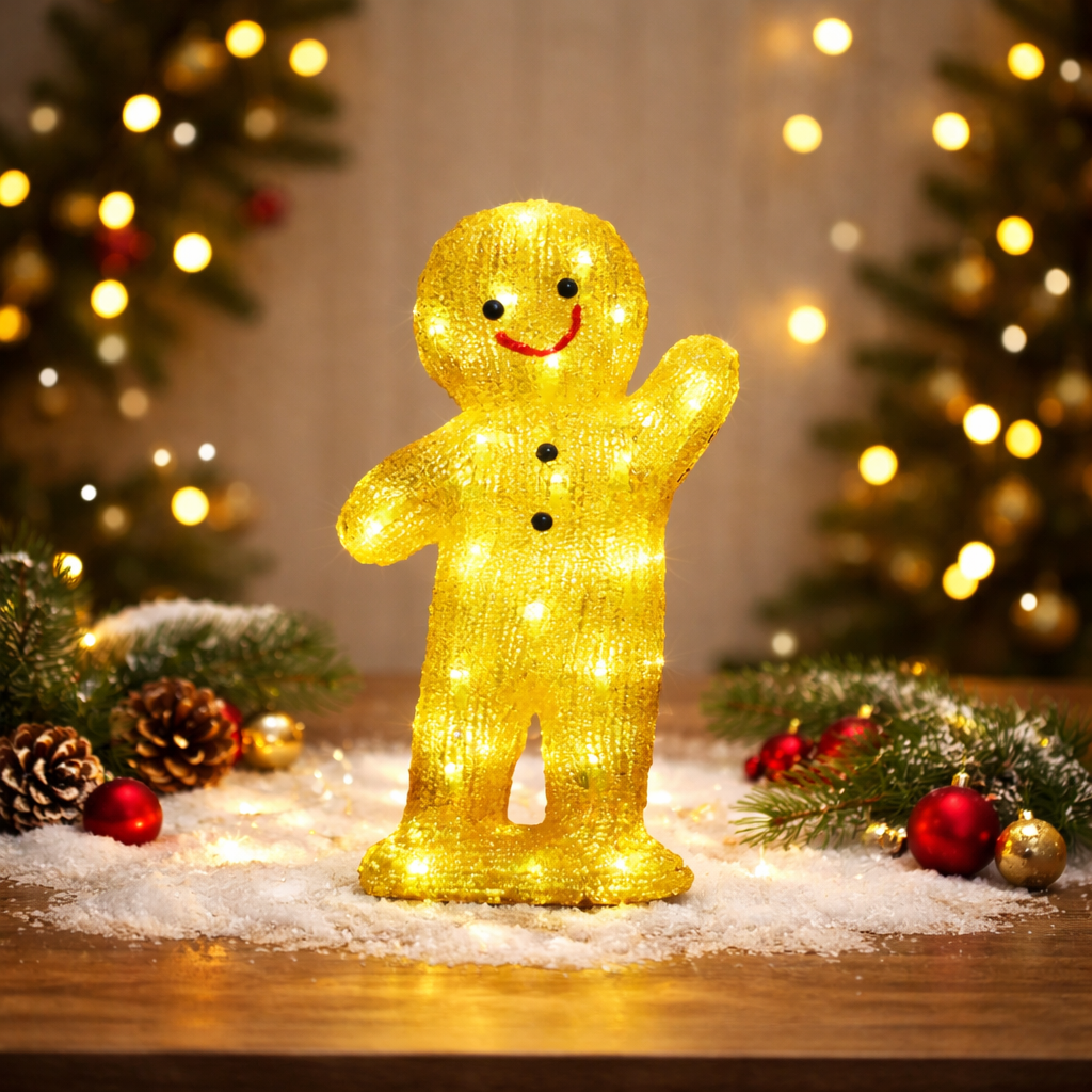 Acrylic Gingerbread Man