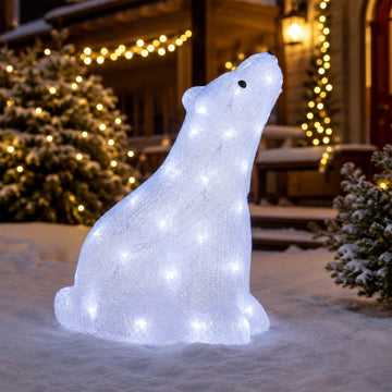 Acrylic Polar Bear