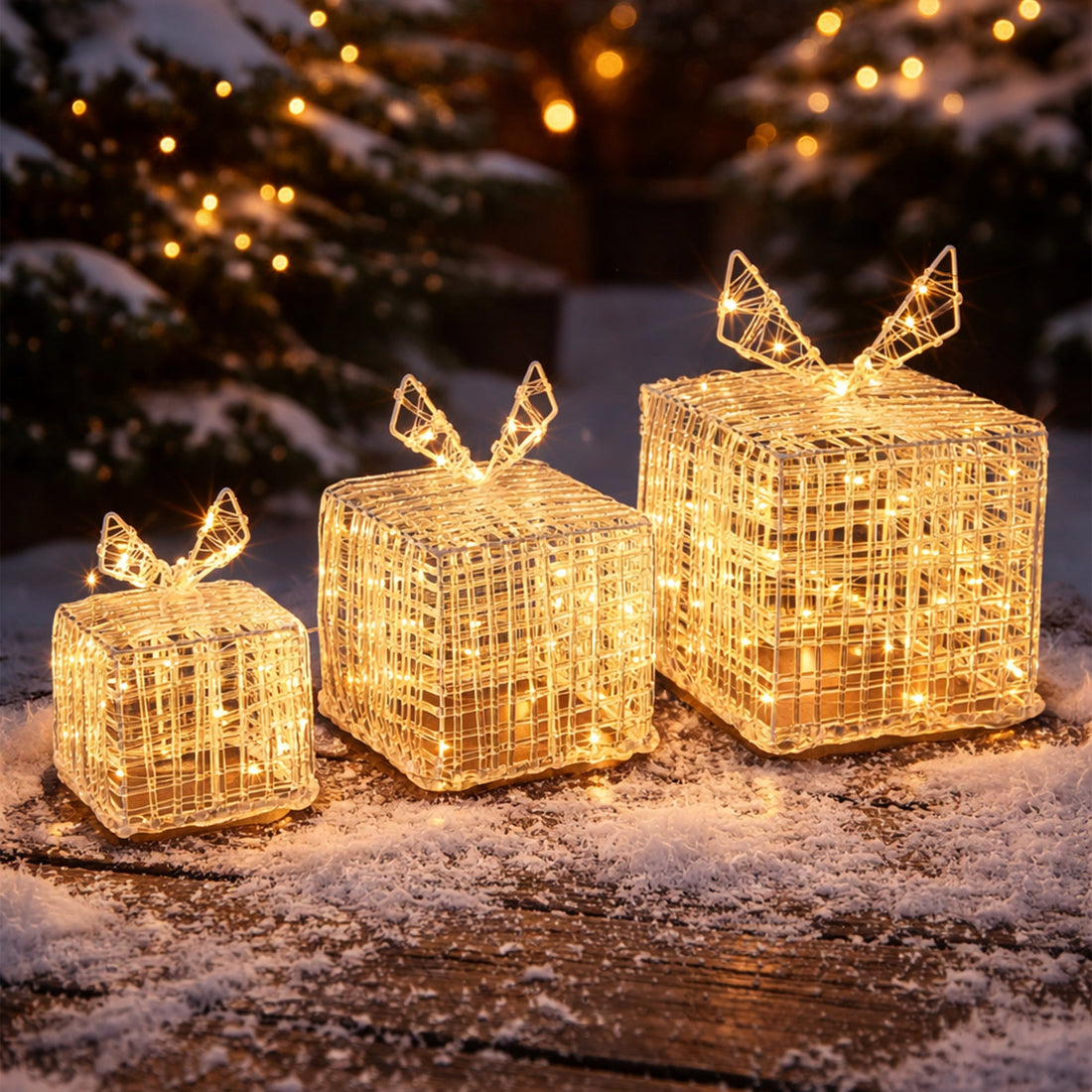Acrylic Giftbox -set of 3