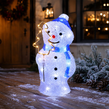 30cm Acrylic Snowman