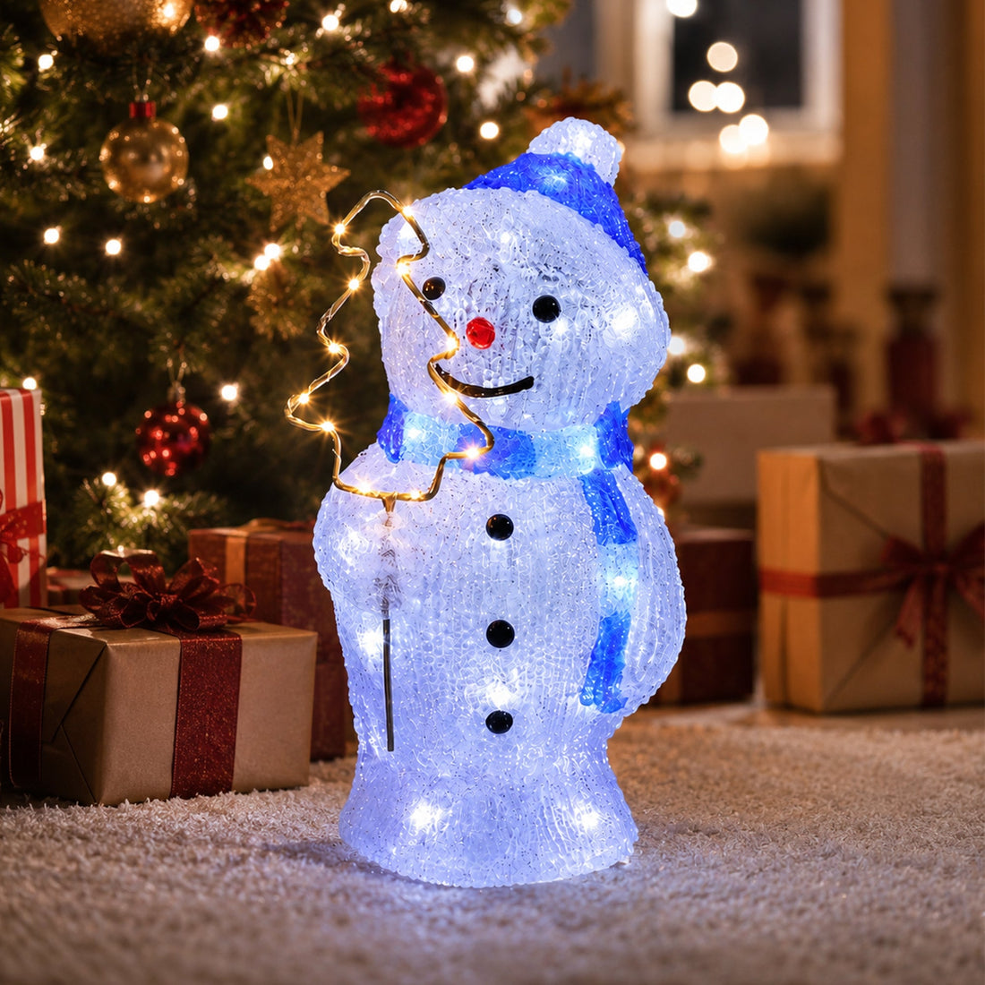 30cm Acrylic Snowman