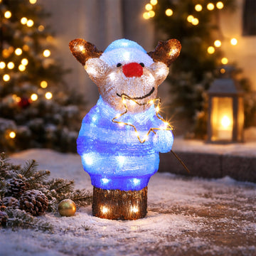 30cm Acrylic Reindeer