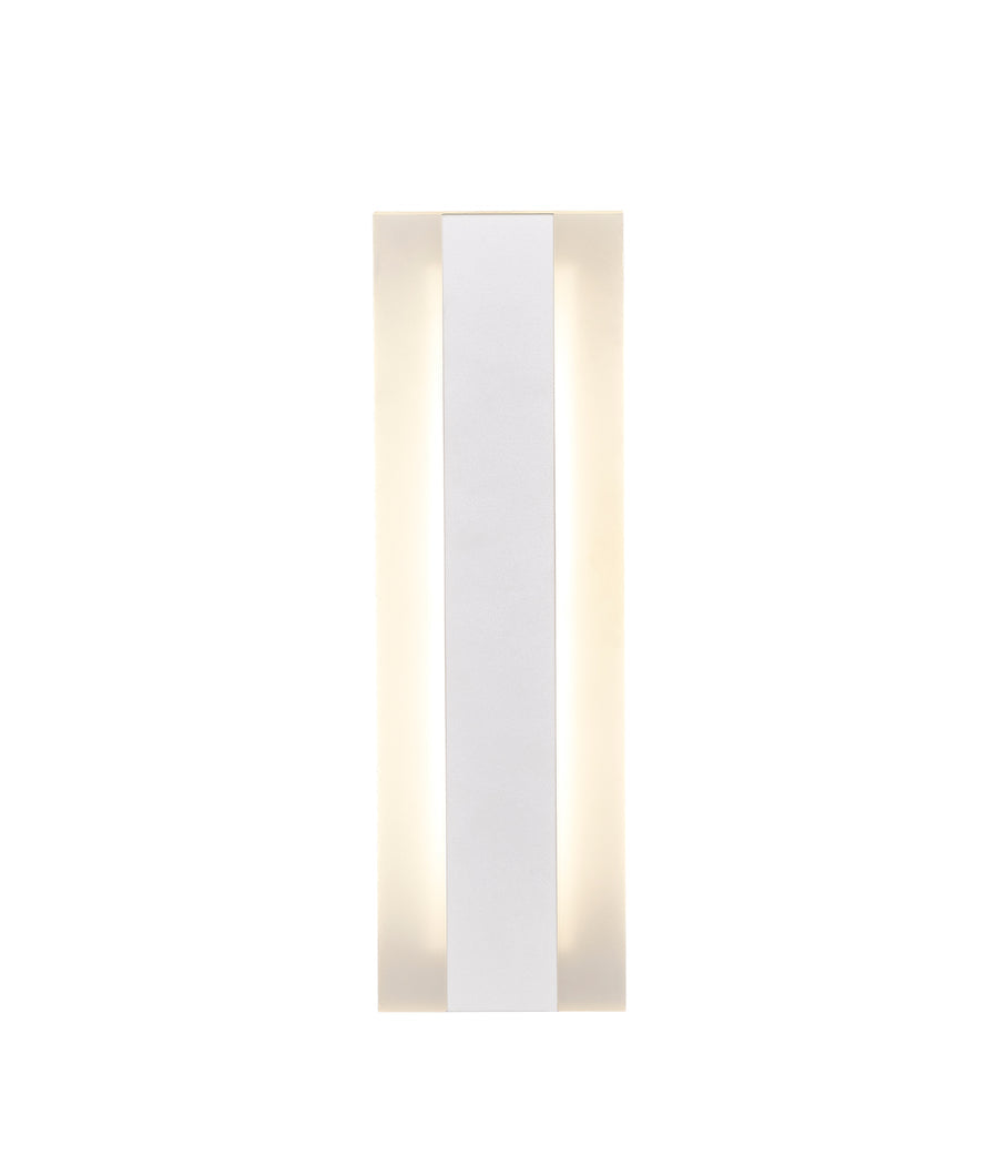 Banda LED Tri-CCT Rectangular with Frosted Diffuser Wall Light IP65 White L300mm