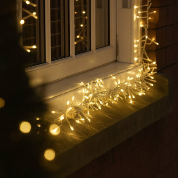 2000 LED Connectable Cluster String Light
