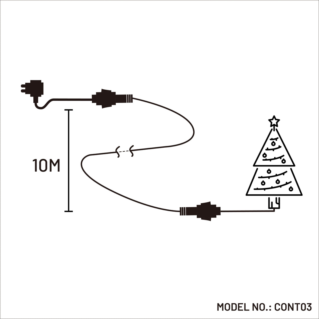 Lead Cable - 10M