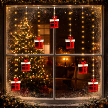 1.2x1.2m Curtain Light With Infinity Giftbox