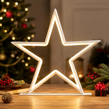 Star Neon Table Lamp - 2 Colour Options