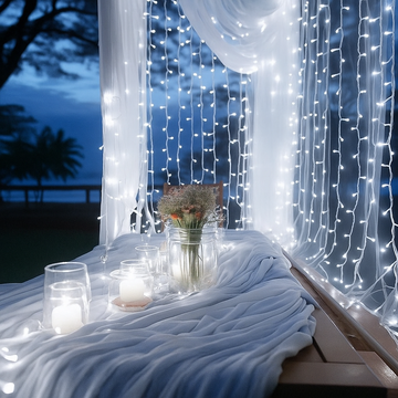 1008 LEDs Waterfall Icicle Light
