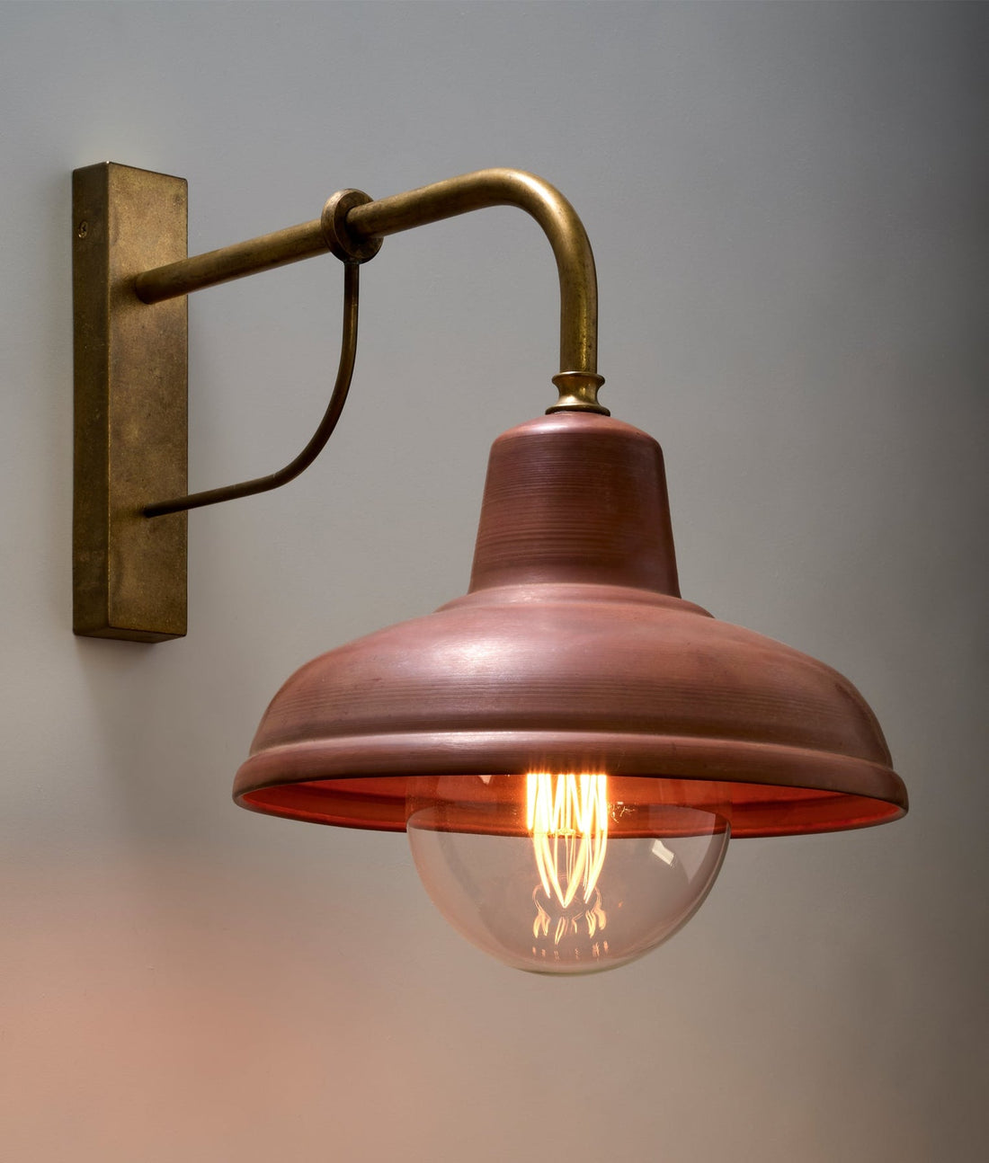 Deksel Wall Light Aged Copper IP23