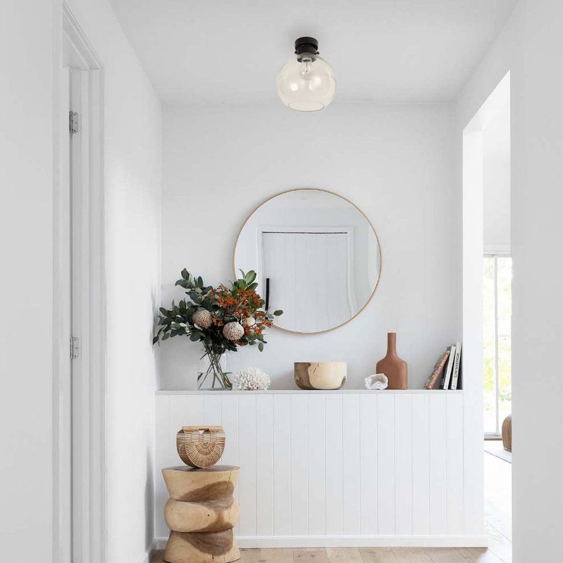 DIY Batten Fix Wine Glass Shape Clear/Black