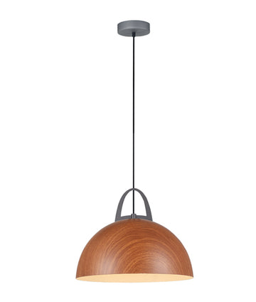 Legna Dome Shape Pendant Light Salem Oak Wood