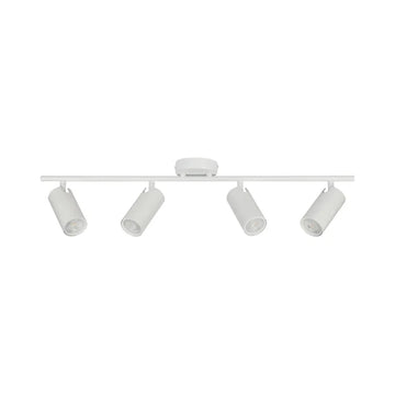 Lengan Interior Four Heads Adjustable Round Base Spot Light White
