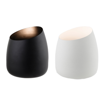 Chester Uplight Table Lamp - Black/White