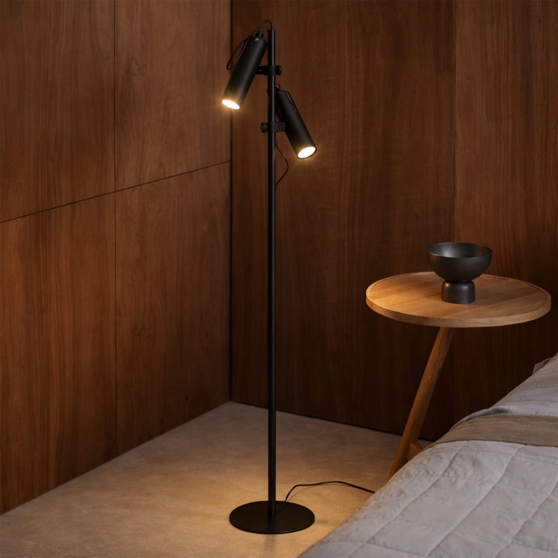 Tara Floor Lamp With Adjustable Head