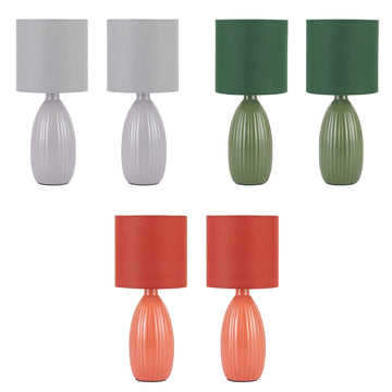 Nora Ceramic Table Lamp | Set of 2
