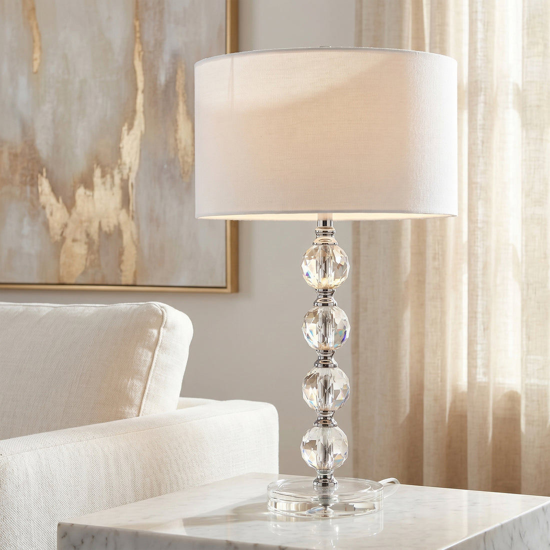 Suzie Acrylic Table Lamp