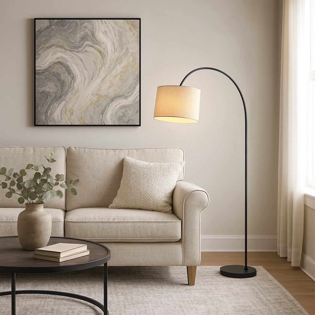 Tanya Arched Floor Lamp