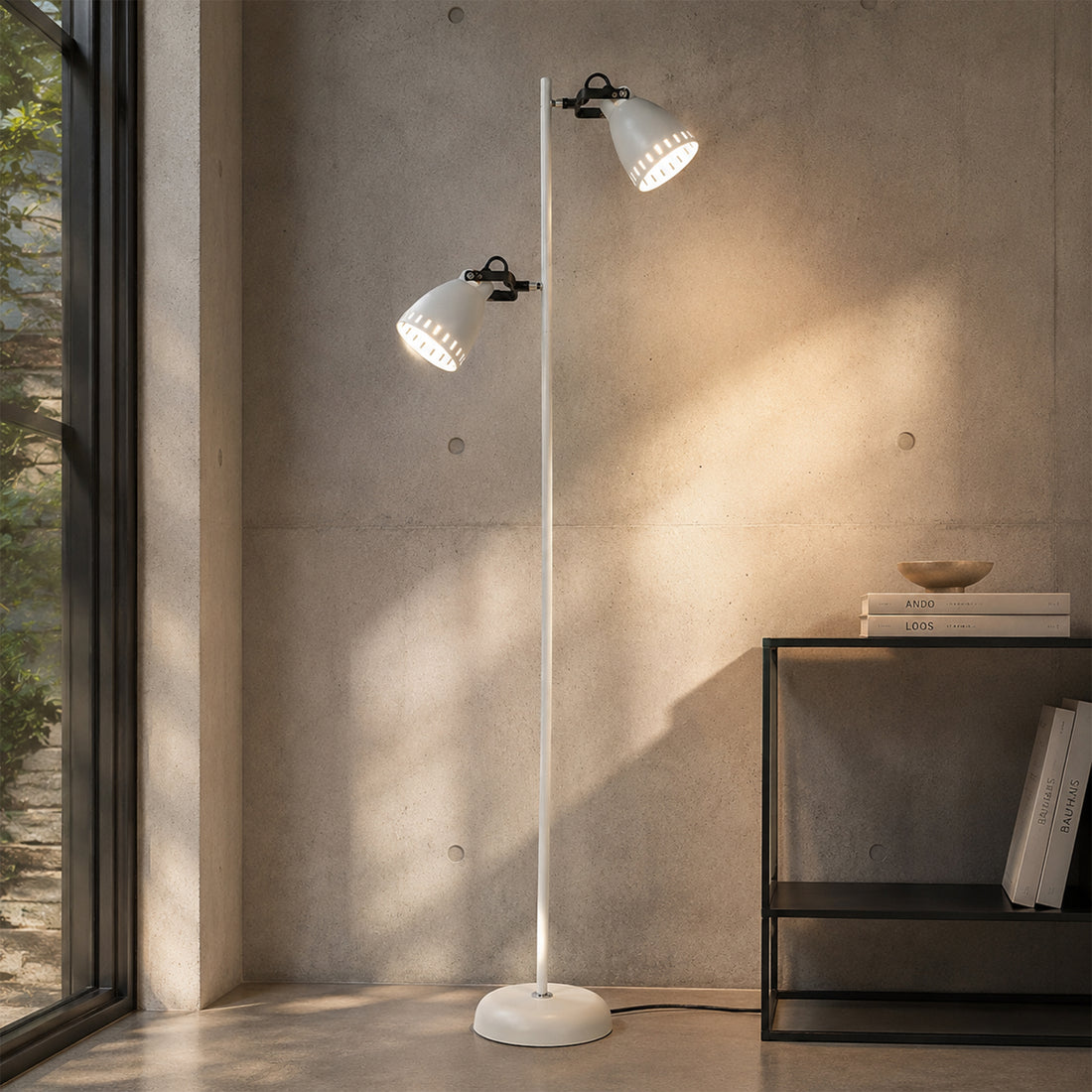 Audrey Floor Lamp - White