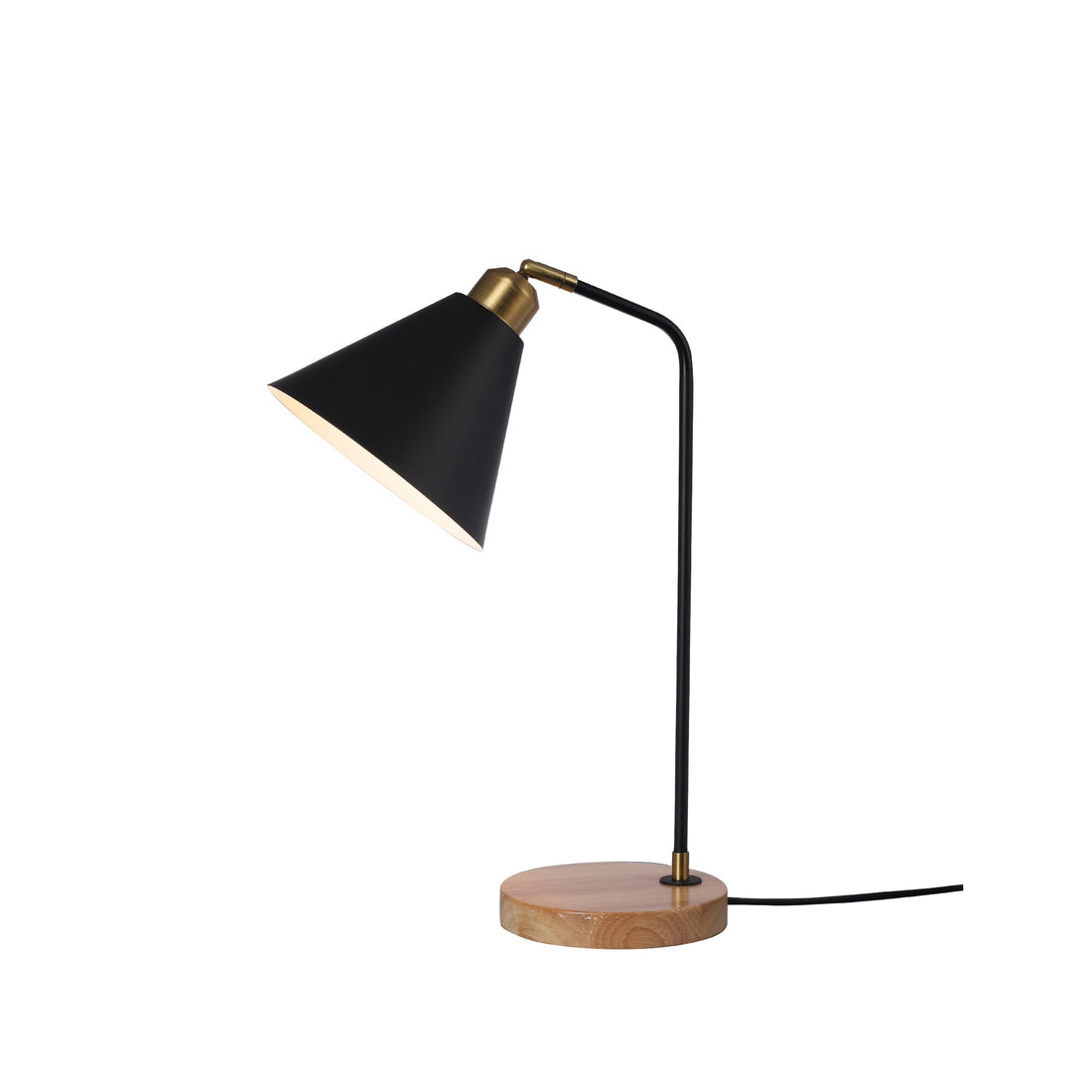 Aimee Table Lamp - Black/White