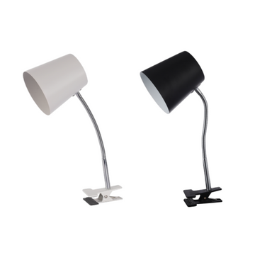 Ellie Table Lamp - Black/White