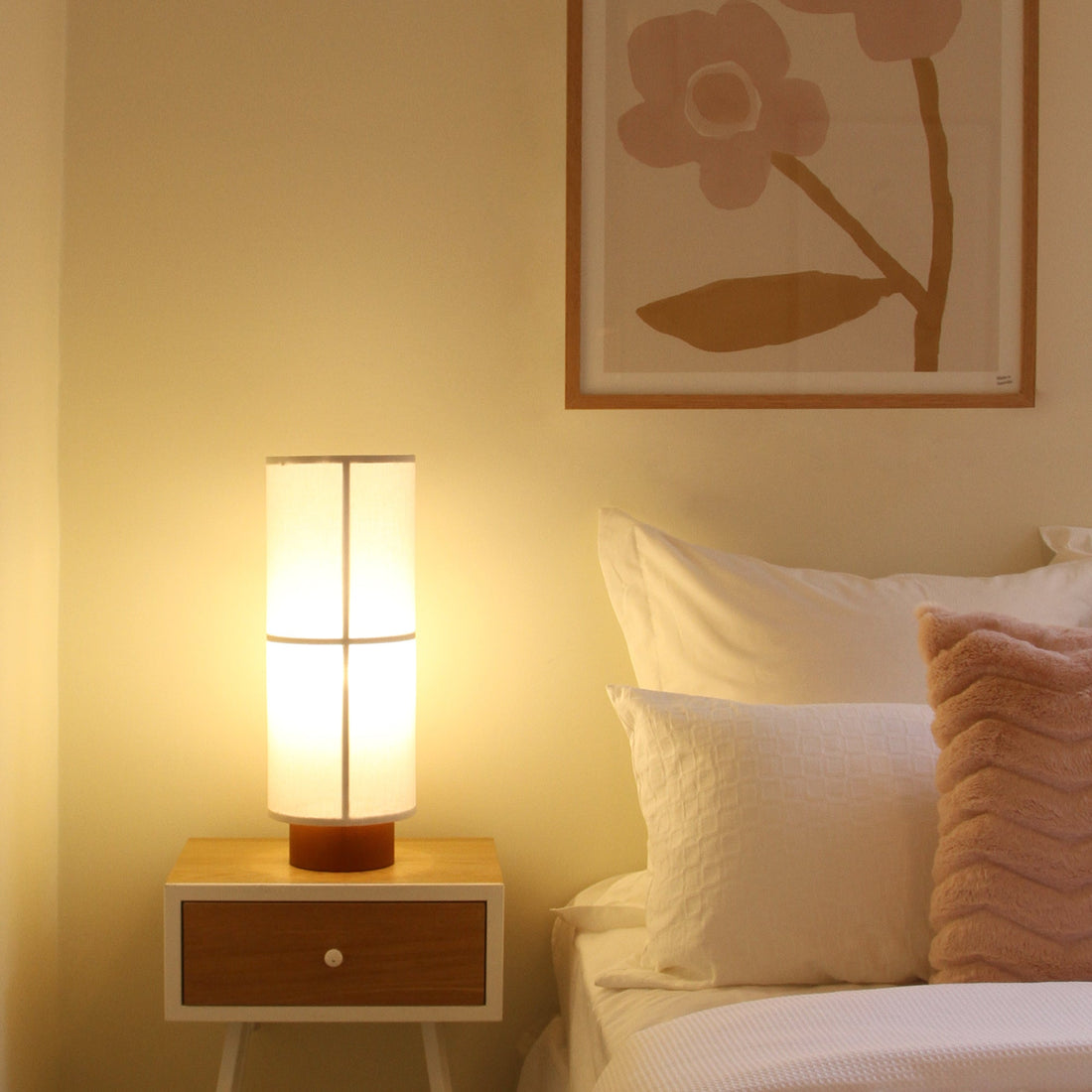 Ailsa Linen Table Lamp