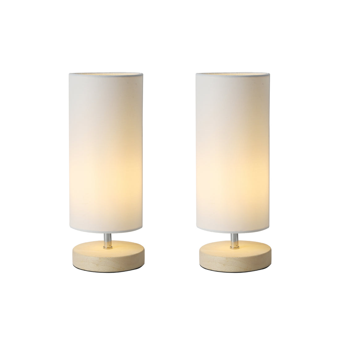 Set of 2 Mano Cylinder Table Lamp