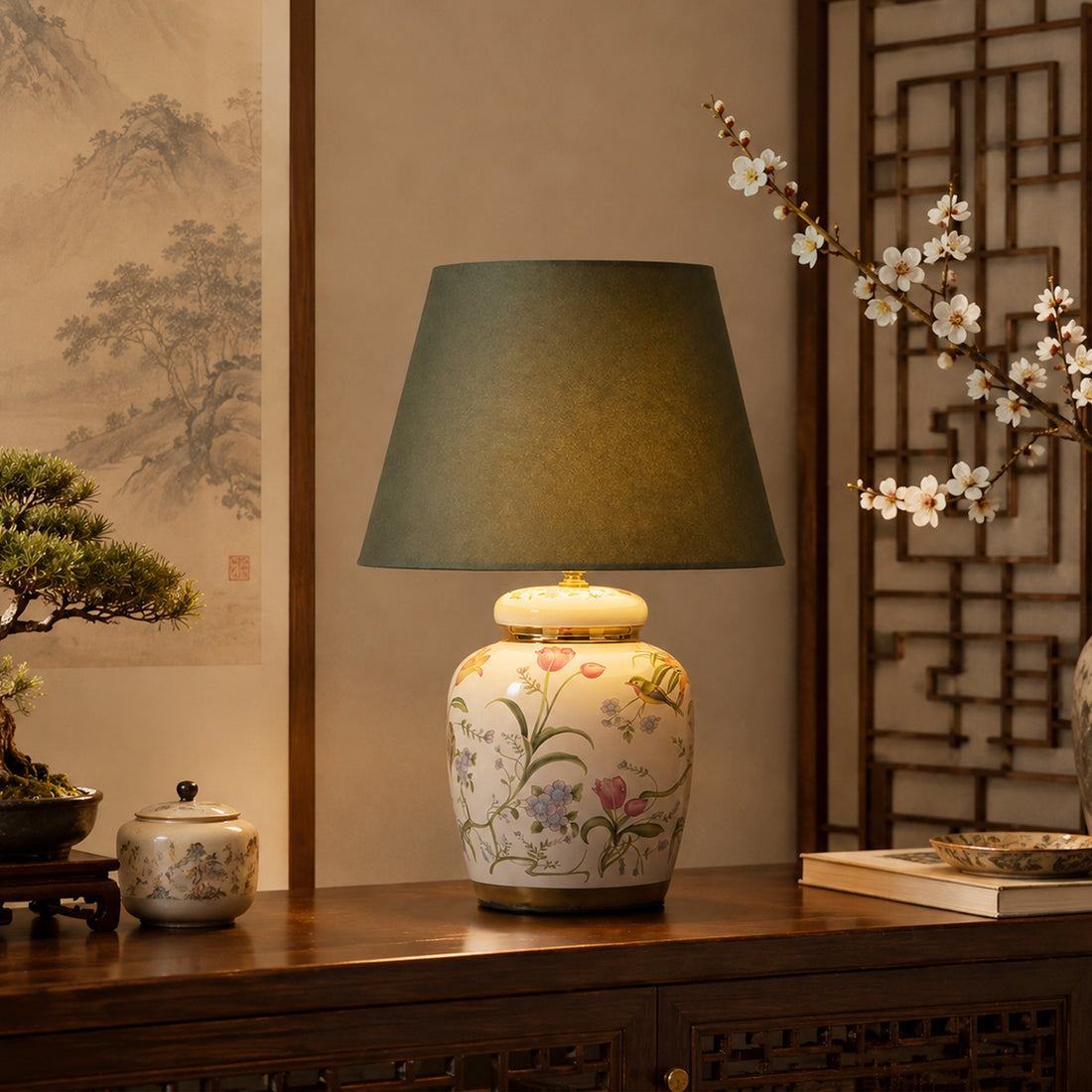 Circe Ceramic Table Lamp