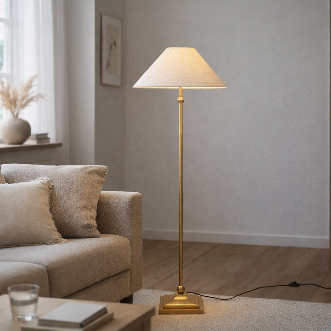 Violet Floor Lamp