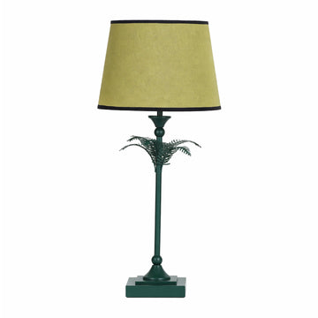 Paloma Palm Table Lamp - Green