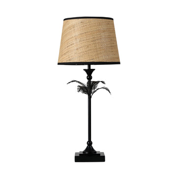 Paloma Palm Table Lamp - Natural