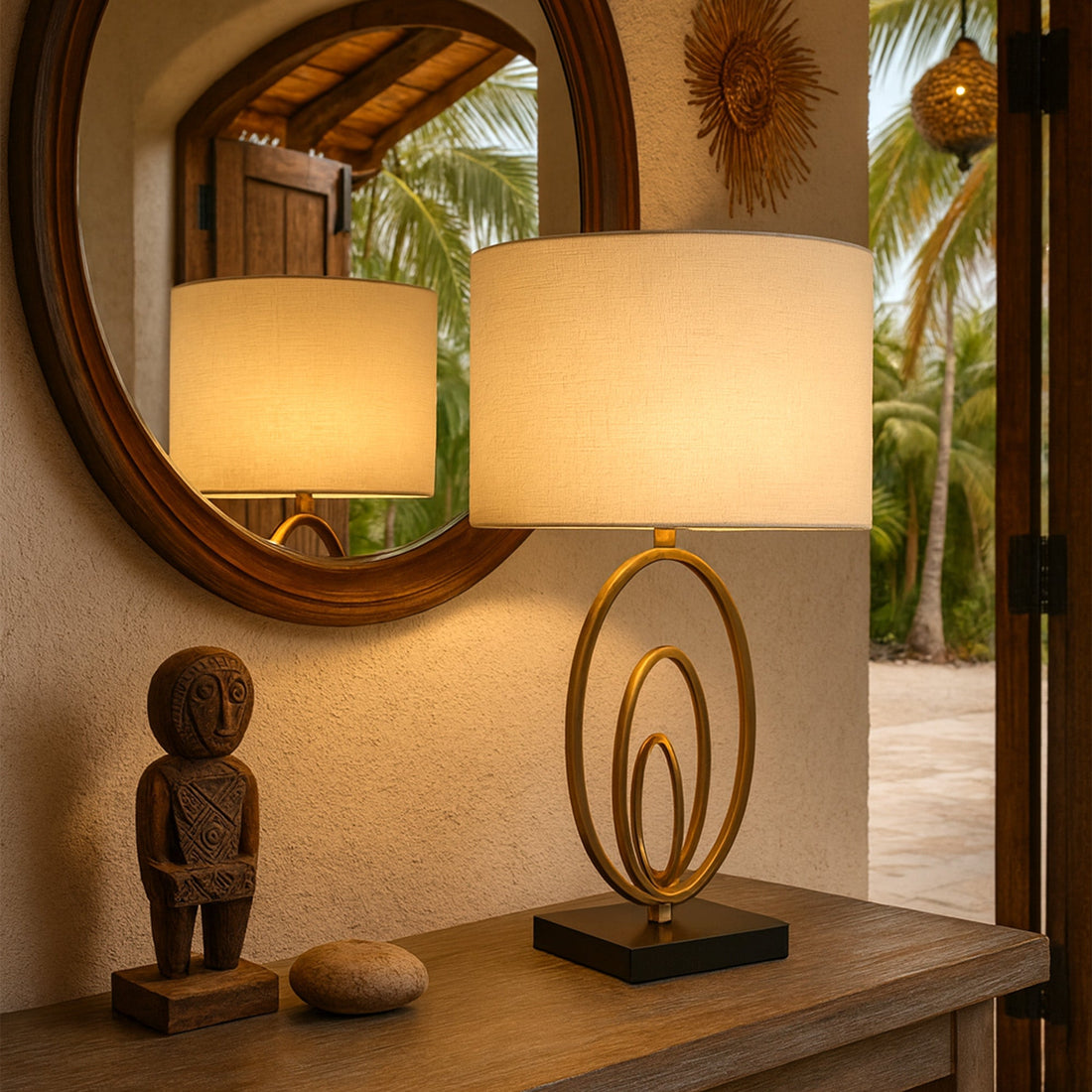 Elora Table Lamp - Gold