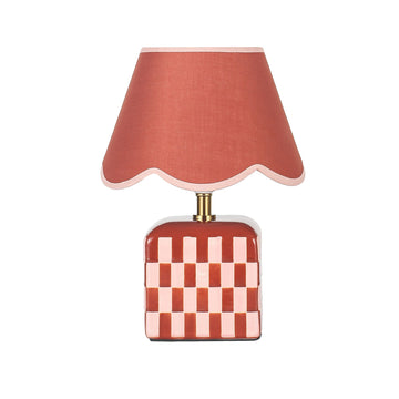Valentina Ceramic Table Lamp Coral