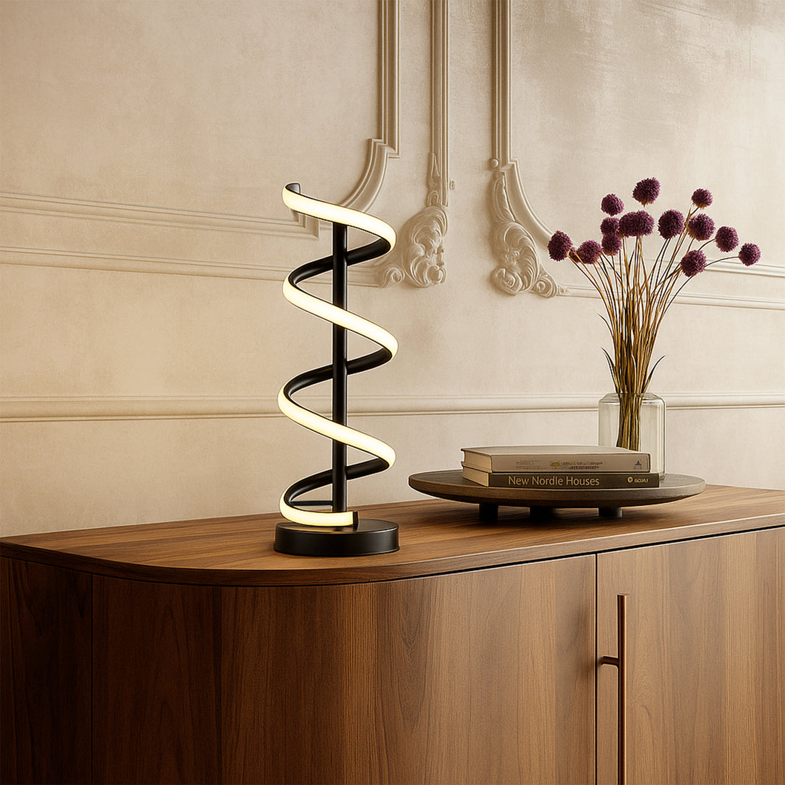 Cirrhi LED Table Lamp - Black