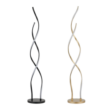 Acropora LED Floor Lamp - Gold/Black