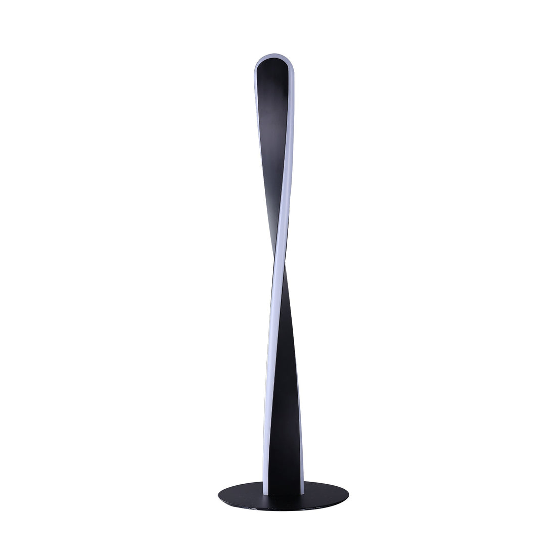 Enhalus LED Table Lamp - Brushed Chrome/Black
