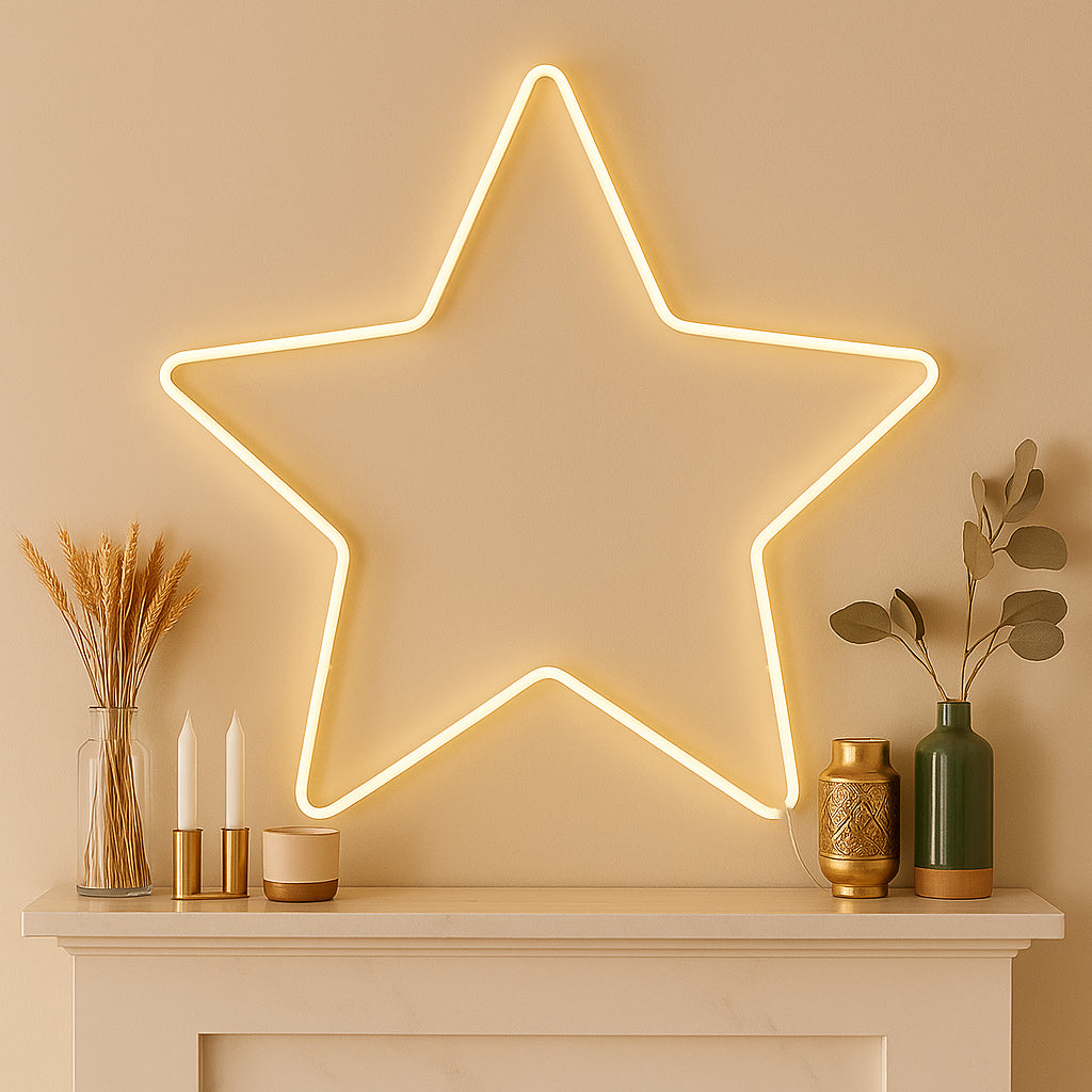 Neon Star Sign