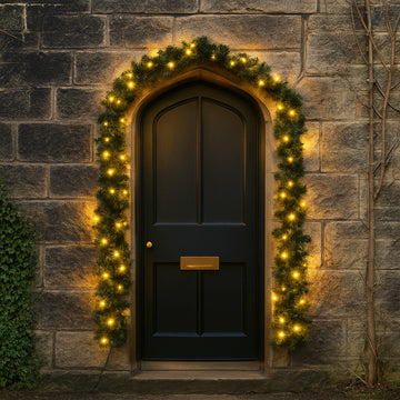 Pre-lit Garland - 2 Size Options