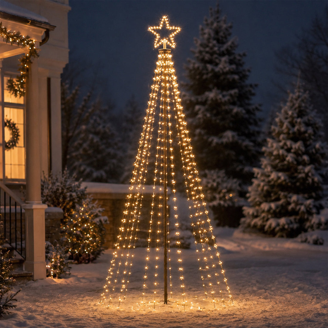 Outdoor Spiky Tree