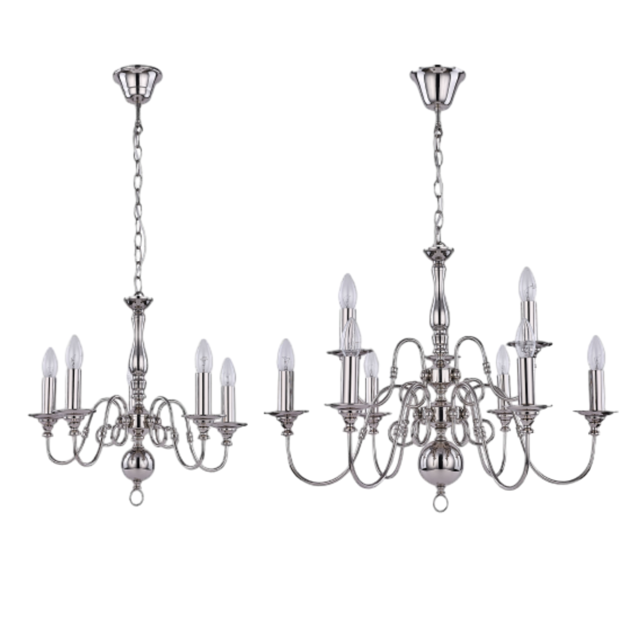 Ganeed Rustic 5/9 Light Pendant Light - Large/Small