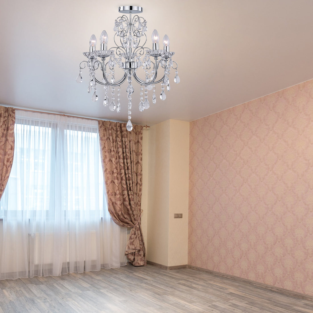 Renaissance 3/5 Lights Chandelier Light - Large/Small