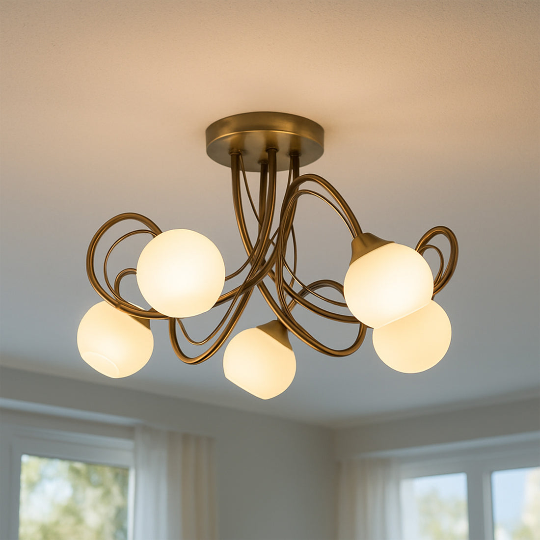 Malini 3/5 Lights Ceiling Light