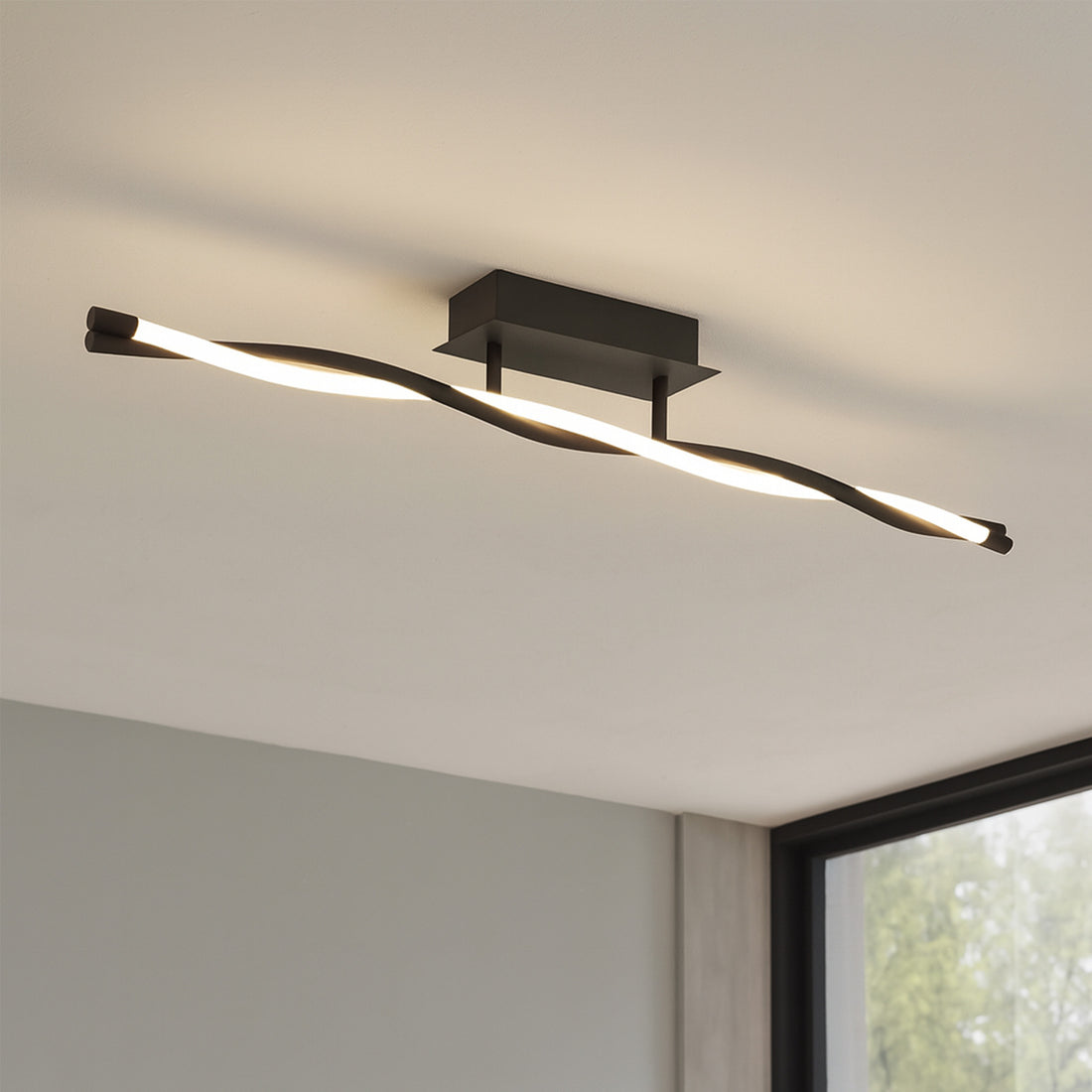 Rio LED Ceiling Light - Black