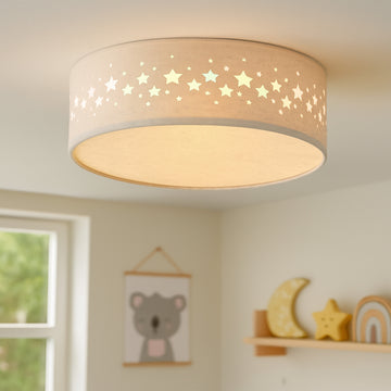 Kiki LED Flush Ceiling Light - Star